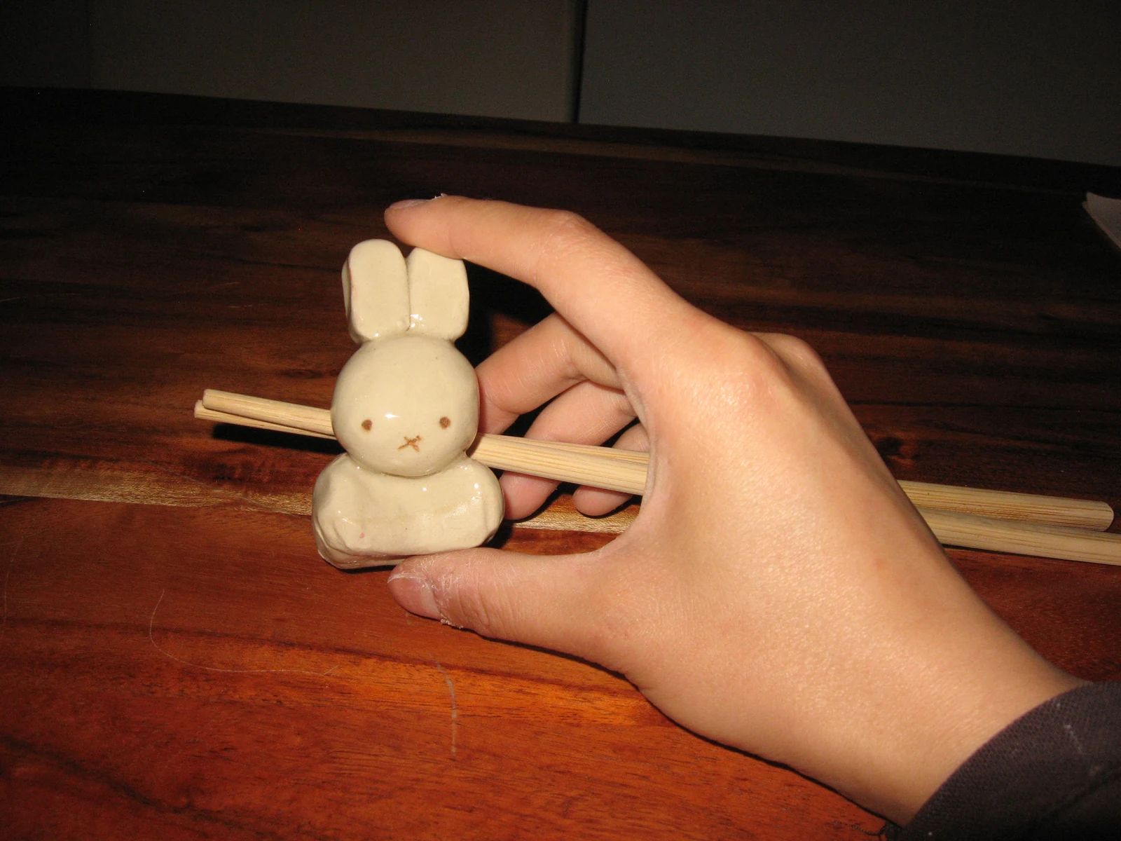 Chopstick holder made by Kat in 2026