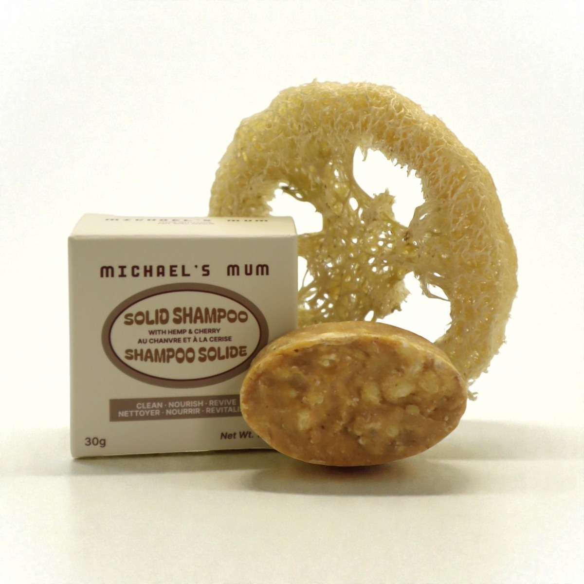 Hemp and Cherry Shampoo Bar